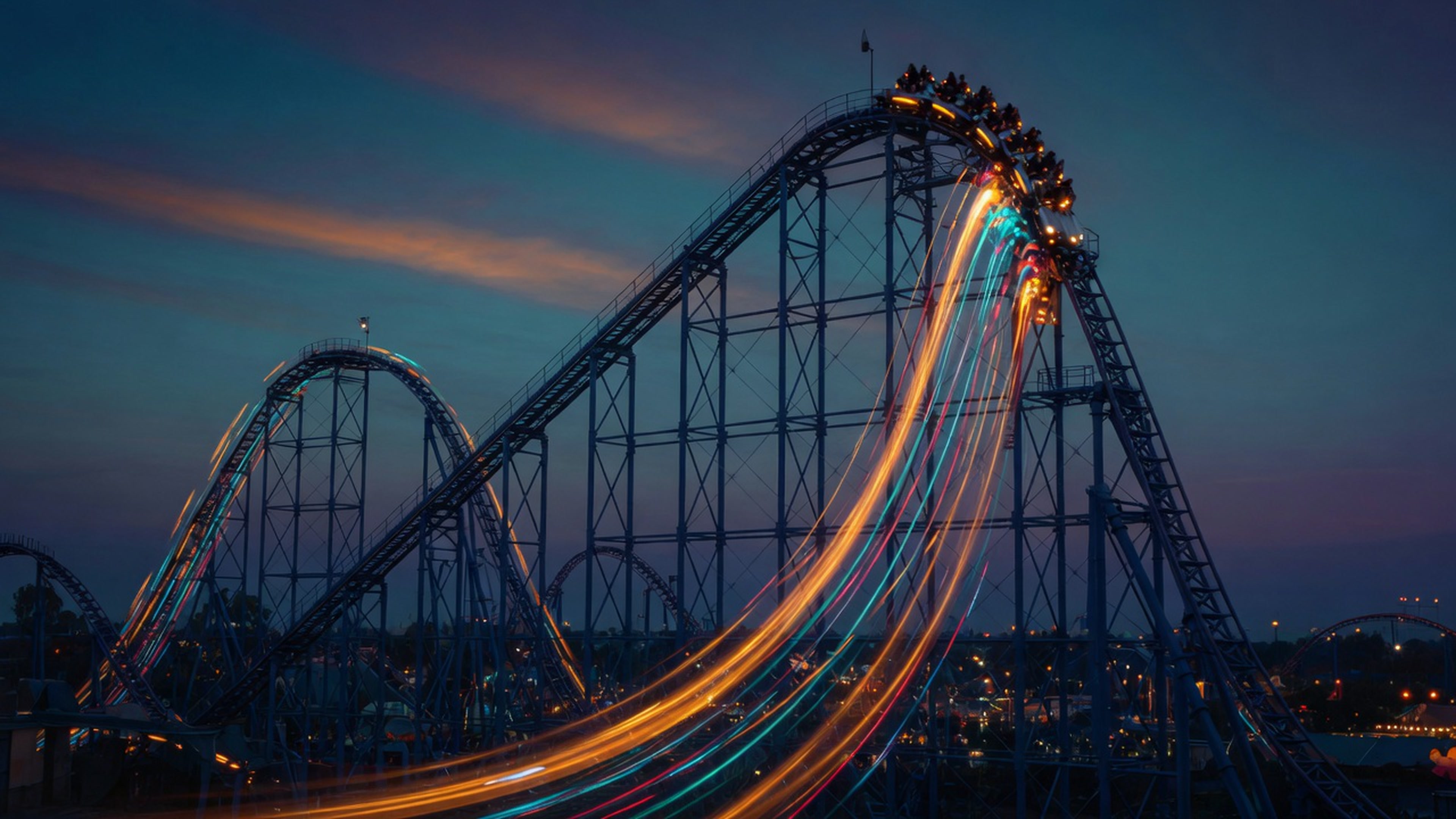 Rollercoaster track